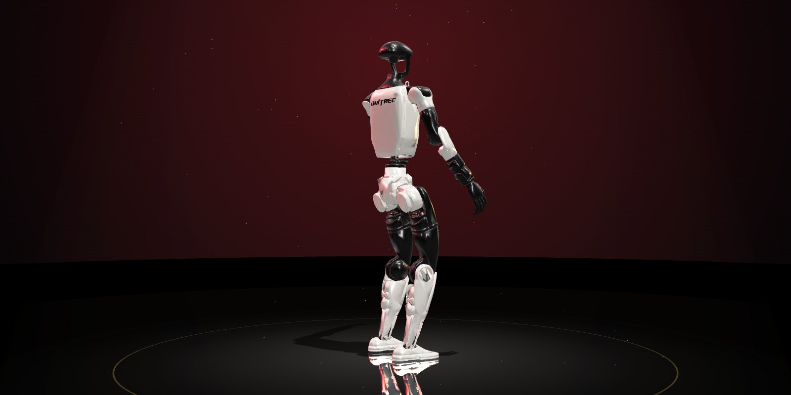 Robot hình người nhảy trên sân khấu tiệc cuối năm